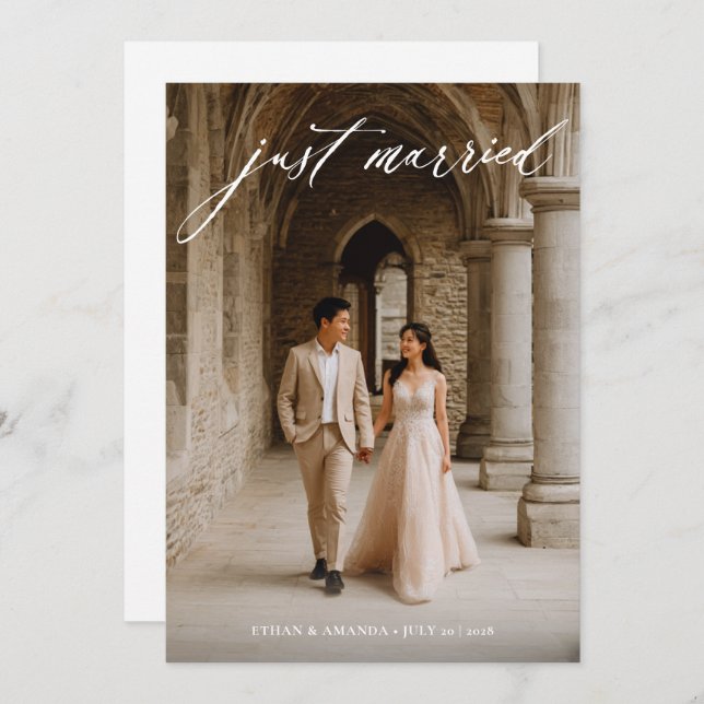 Anuncio La caligrafía de época se acaba de casar con la fo (Anverso / Reverso)