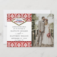 La colección de Bodas Purpurinas Damask Las Vegas