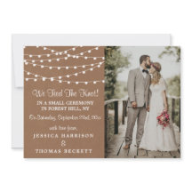 La colección de Bodas Rustic Kraft Lights