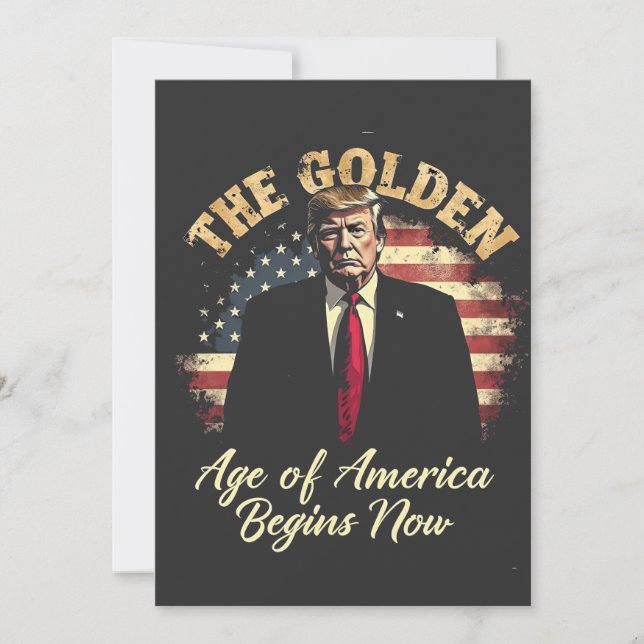 Anuncio La Edad de Oro de los Estados Unidos comienza ahor (Anverso)