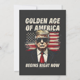 Anuncio La Edad de Oro de los Estados Unidos comienza ahor