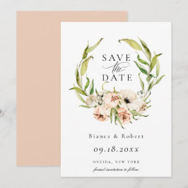 Anuncio La guirnalda floral forestal botánica salva la fec