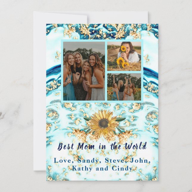 Anuncio La mejor madre de todos los tiempos 4 Collage de f (Anverso)