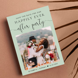 Anuncio La recepción moderna de la boda de sabios con foto