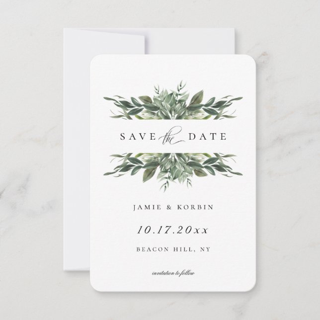 Anuncio La vegetación moderna salva la fecha (Anverso)