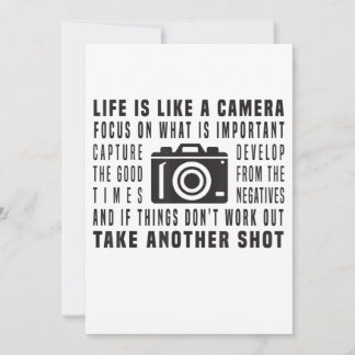 Anuncio La Vida Del Fotógrafo Es Como Una Fotografía De Cá