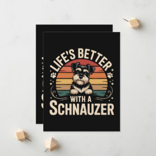 Anuncio La vida es mejor con un Schnauzer