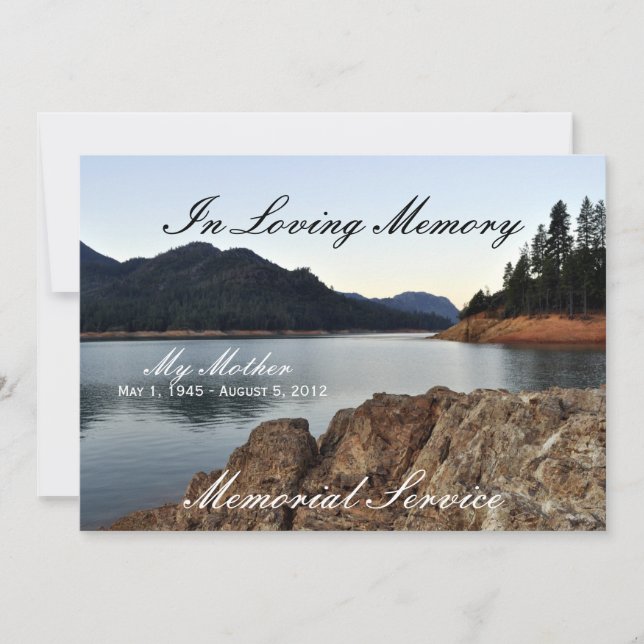 Anuncio Lago Shasta (Anverso)