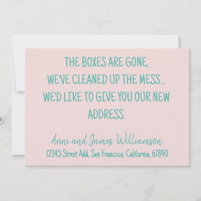 ANUNCIO LAS CAJAS SE HAN IDO, HEMOS LIMPIADO EL MOVIMIENTO (Anverso)