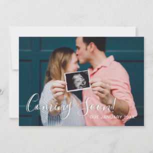 Anuncio Las franjas verdes de escritura moderna pronto est