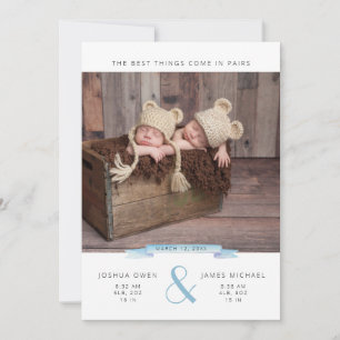 Anuncio Las mejores cosas vienen en parejas   Collage de f