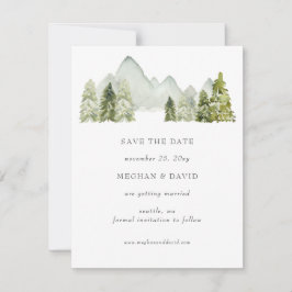 Anuncio Las Montañas Rústicas De Las Acuarelas Salvan La F