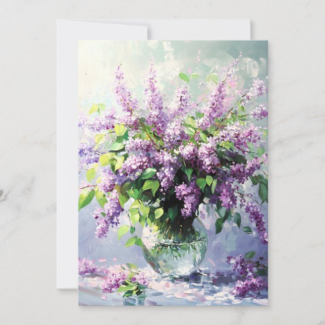 Anuncio Lavender Blooming Lilac Bouquet (Anverso)