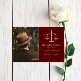 Anuncio Legal Professional Graduation Party