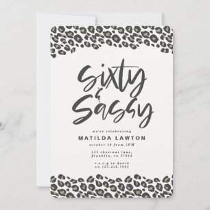 Anuncio Leopard print sesenta y una fiesta de cumpleaños 6