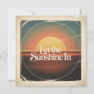 Anuncio Let The Sunshine In