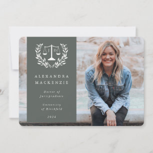 Anuncio Ley JD verde + blanca Escala Laurel Wreath Foto