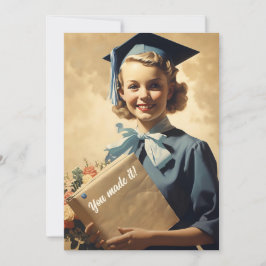 Anuncio Libro de carteras para chicas graduados de época