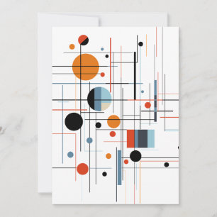 Anuncio Líneas minimalistas modernas geométricas abstracta