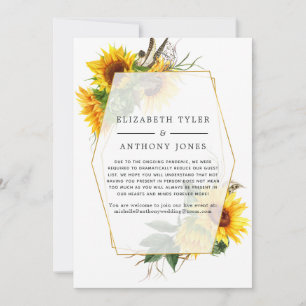 Anuncio Lista de invitados reducida de Boda de girasoles g