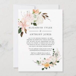 Anuncio Lista reducida de invitados para Rubor y Boda viol