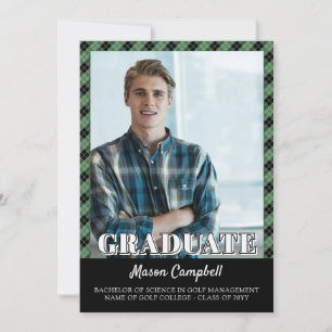 Anuncio Listo para un Futuro Brillante Graduación de Golf