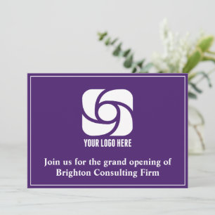 Anuncio Logo de empresa personalizado Apertura Grandiosa N