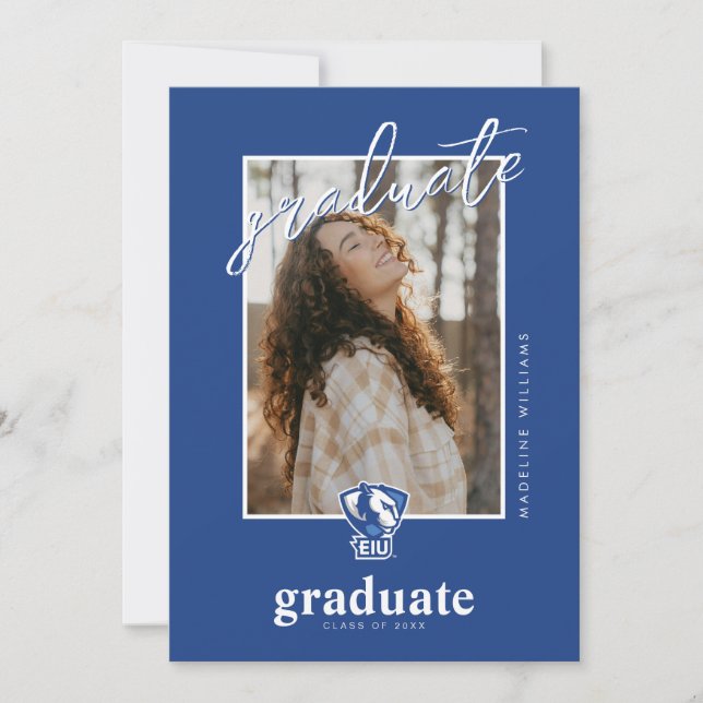 Anuncio Logo de Panthers University del Este de Illinois (Anverso)