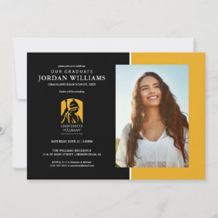 Anuncio Logo icónico de la Universidad de Albany