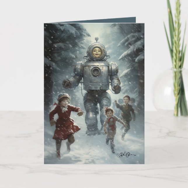 Anuncio Los robots están llegando (Anverso)