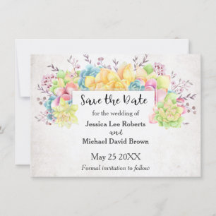 Anuncio Los sucesivos pastel floral salvan la fecha