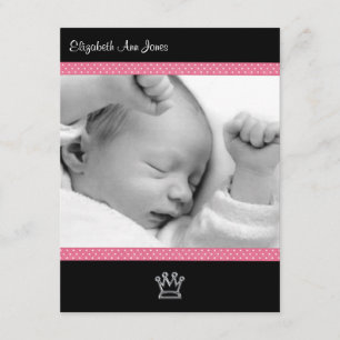 Anuncio Lunar rosado en la niña negra Announements