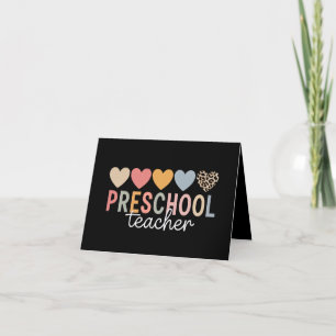 Anuncio Maestra Preescolar De Vuelta Al Colegio 