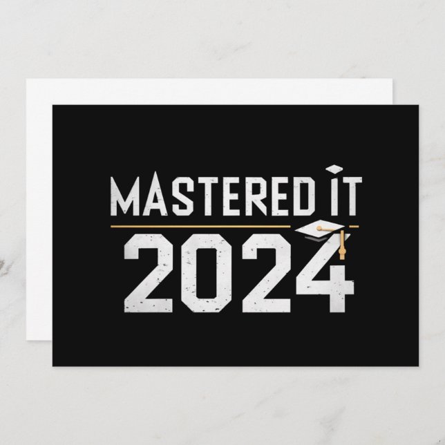 Anuncio Maestría Dominada 2024 Maestría  (Anverso / Reverso)