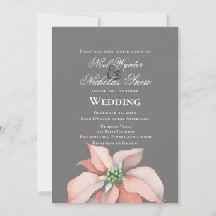 Anuncio Magia de Navidad / Flor de Nochebuena / Boda Gris