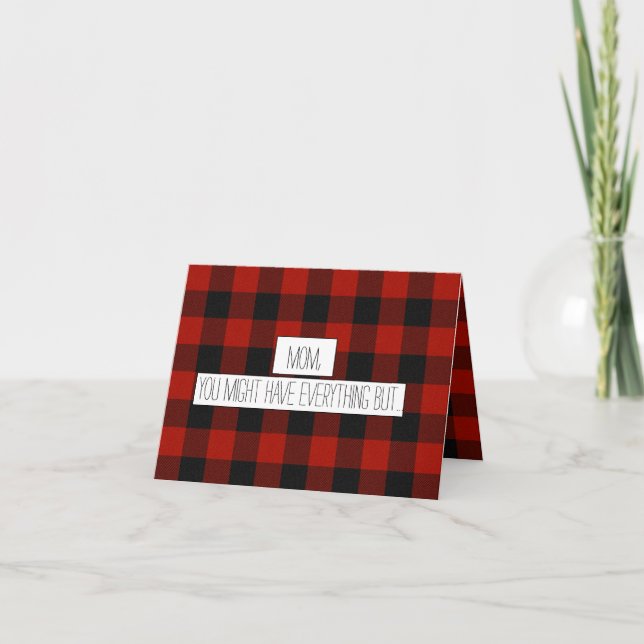 Anuncio Mamá está embarazada de Navidades nietos (Anverso)