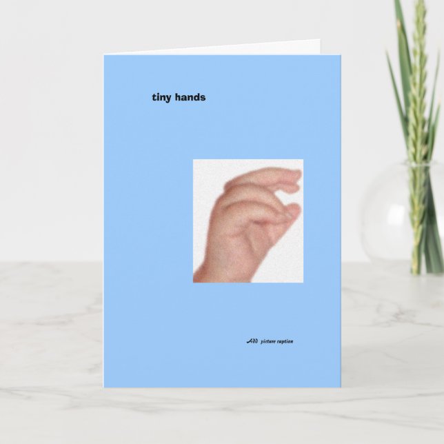 Anuncio Manos Pequeñas (Anverso)