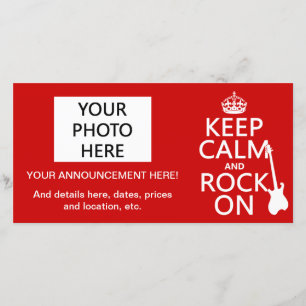 Anuncio Mantener la calma y el rock activado (guitarra) (c