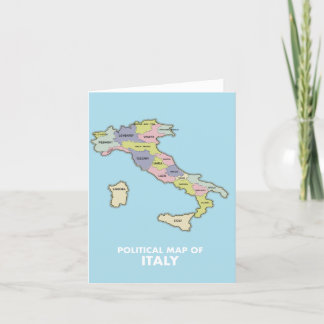 Anuncio Mapa político de Italia Guarda la fecha