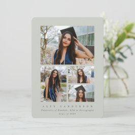 Anuncio Marco verde mínimo de la imagen 4 Graduación de la