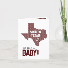 Anuncio Marion Herringbone hecho en Texas Photo Baby Annou