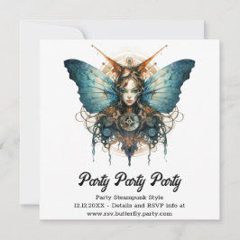 Anuncio Mariposa Emperador Pistonwing Boda Steampunk 