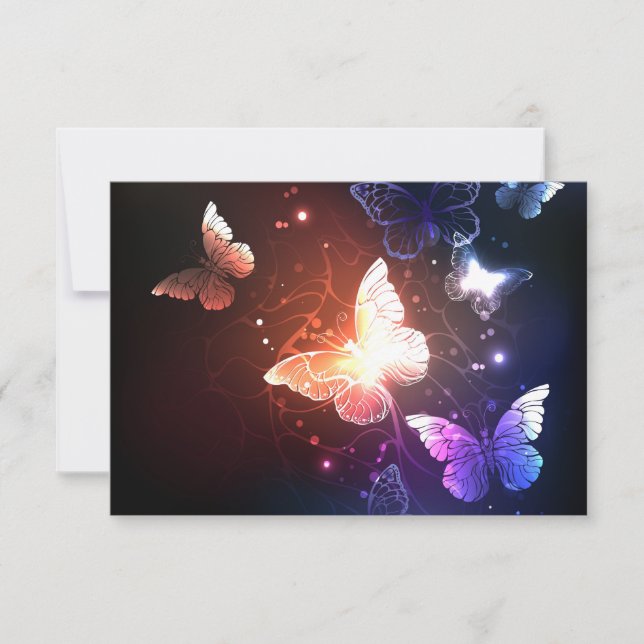 Anuncio Mariposas nocturnas brillantes (Anverso)