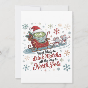 Anuncio Más Probable De Beber Matcha Todo El Camino Navida