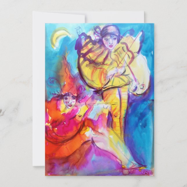 ANUNCIO MASQUERADE VENECIANO / NOCTURNA MUSICAL (Anverso)