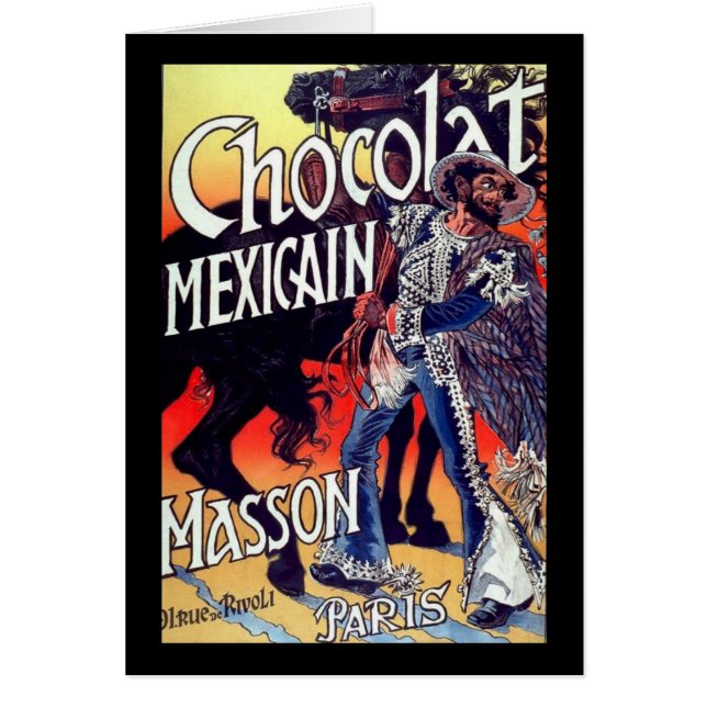 Anuncio Masson Mexicano de Chocolate (Frente)