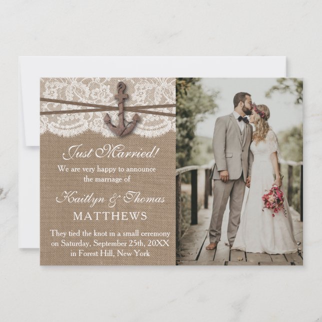 Anuncio Matrimonio de fotos de casamiento en la playa de A (Anverso)