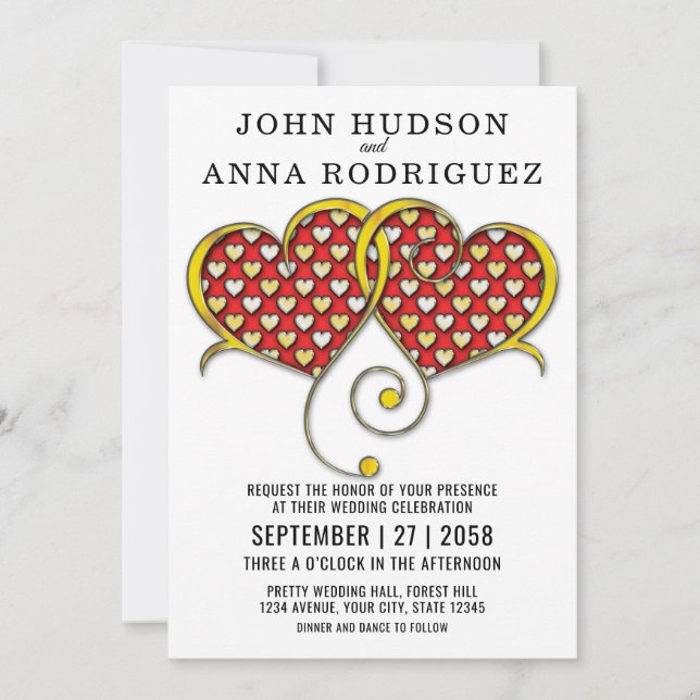 Anuncio Me encanta que diseñes con corazones dorados (Anverso)