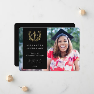 Anuncio Médica de Osteopatía de Medicina Negra + Oro