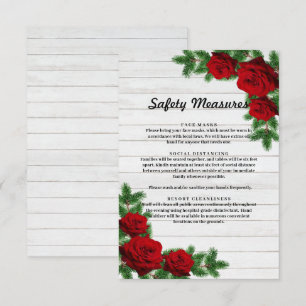 Anuncio Medidas de seguridad para Navidades de Rosas Rojas